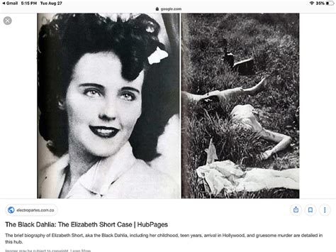 elizabeth short|black dahlia who killed her.